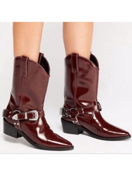 Free People Shoes - Free People Heiress Ridge Western Cowboy Boots 39